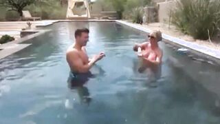 Meeting Mom In A Bikini By The Pool