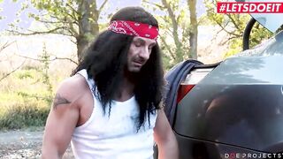 LETSDOEIT - Damsel In Distress Shrima Malati Tricked By Trucker