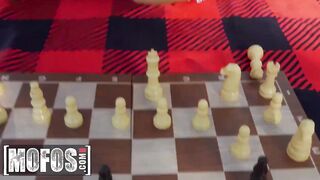Mofos - Maddy may Plays Chess at the Park then Scott Nails comes & Decides to Screwed her Vagina