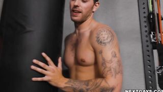 Kyler Fletcher fucked hot guy Carter Woods