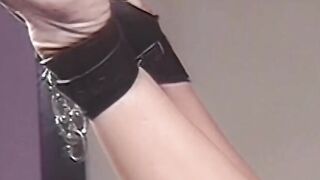 Stunning babe moans during hardcore lesbian BDSM session