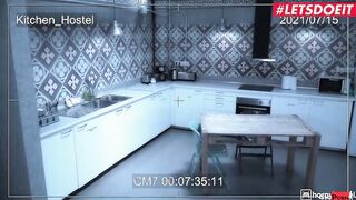 TURNED ON HOSTEL - Latina Maid Jade Presley Hardcore Anal On Her Break - LETSDOEIT