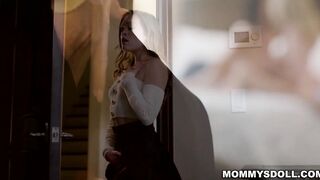 Reagan and Kendra invites Katie to taste their pussy