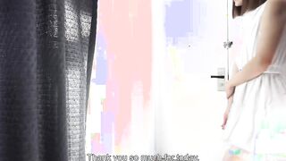 Nono Sakurai is back for some more with a toes job and a penis blowing off