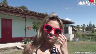 MAMACITAZ - (Kathy Solis, Pedro Nel) - Picked Up Amateur Blond Latina For A Oily Screwed!