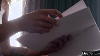 Deeper. Actress Scarlit submits to her sex movie partner's kinks
