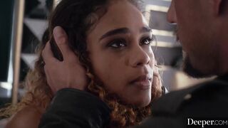 Deeper. Actress Scarlit submits to her sex movie partner's kinks