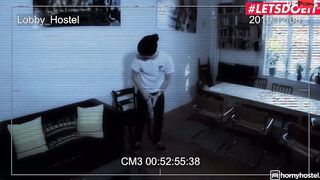 FREAKY HOSTEL - British Red Haired Lenina Crowne Slams Her Cunt On A Gigantic Dick Full Video