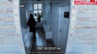 FREAKY HOSTEL - British Red Haired Lenina Crowne Slams Her Cunt On A Gigantic Dick Full Video