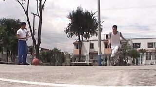 Amateur latino twink cums while anallized hard and fast