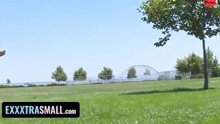 Exxxtra Small - hot Tiny teen Yo Whips Out Her Boyfriends Penis And Riding It Like A Expert