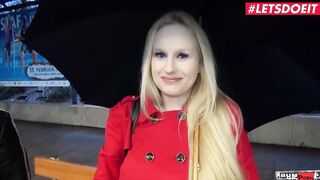 BUMSBUS - Gigantic Melons Onlyfan Angel Wicky Getting Gigantic Ebony Dick In Her Cunt - LETSDOEIT