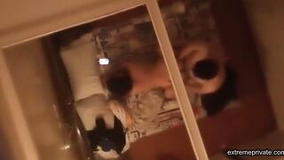 peeking at my mom getting shagged by a student