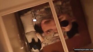 peeking at my mom getting shagged by a student