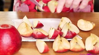 Stanley Johnson is inside the middle of preparing apples for a pie when his stepsister Jenny Wild walks inside and