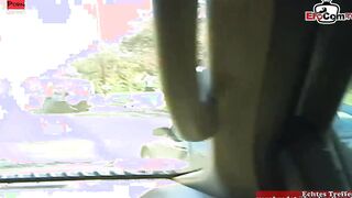 Black haired goddess with crazy hot natural hooters pick up at the street