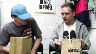 Cover your ears while I get fucked by the officer