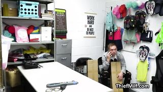 Cover your ears while I get fucked by the officer
