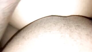 Big Black Dick make thick white bitch take penis inside her booty!!