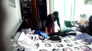 amateur maid MILF with long natural breast gets banged great