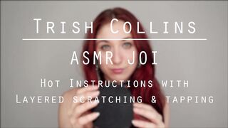 ASMR JOI - sexy Instructions with Layered Scratching & Tapping