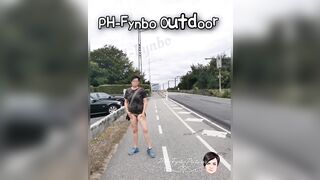 Outside
