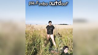 Outside
