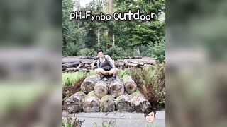 Outside