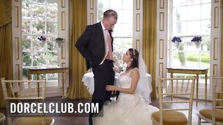 Sex before the wedding for French cunt with mouth