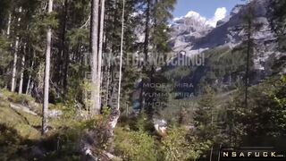 Step Sister Has Nature and Wild Fuck in Swiss Alps
