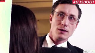 Bums Buero - Big Hooters Schoolgirl Getting Banged! By Her English Teacher