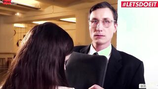 Bums Buero - Big Hooters Schoolgirl Getting Banged! By Her English Teacher