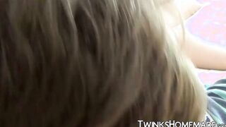 Big cocked twinks barebacking at home while recording it