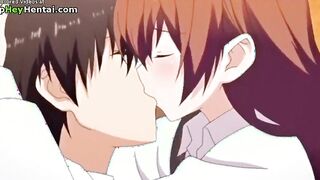 Hentai hot teen in uniform gets fucked