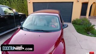 Amateur Tiny Teens Getting Her Tight Pussy Destroyed By A Driving Instructor