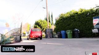 Amateur Tiny Teens Getting Her Tight Pussy Destroyed By A Driving Instructor