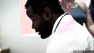Black doctor anal fucks a busty patient