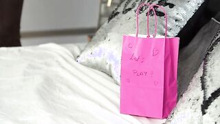 Silvia Buntarka is home from a big day at work, but when she goes to the bedroom to change she