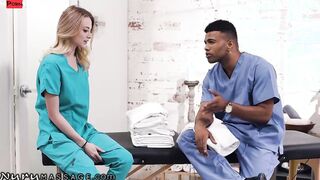 NURUMASSAGE Rookie Masseuse Kyler Quinn Gifts Him Her Tight Cunt For Being The Best Mentor