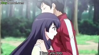 Amazing busty teen gets fucked by her friend