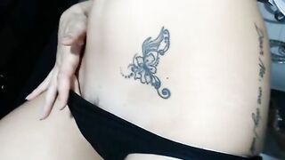 Busty Blonde Babe gets naked for you