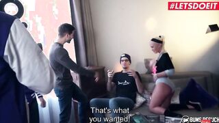 LETSDOEIT - Celina Davis Rides A Newbie On His Birthday