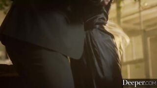 Deeper. Fighting lovers has hard insane sex after argument