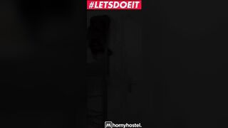 TURNED ON HOSTEL - Freya Dee, Stanley Johnson - Dark Hair hot Surprise Blowjob