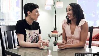 Alexis Tae Decides To Fucked Her Persistent Lesbian BFF