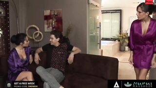 NURUMASSAGE Asa Akira And Her Colleague Gives An Amazingly Hot Three-Way Experience