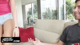 Family Strokes - Freaky Stepsiblings Screwed Each Other Behind Their Parents Back