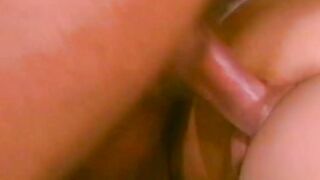 Busty babe Renee Foxx covered in cum after wild threesome