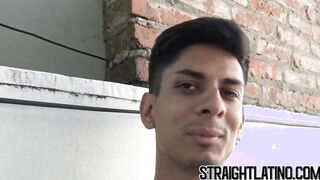 Only porn video – Naughty tattooed Latino fucked doggystyle bareback after BJ