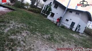 GERMAN AMATEUR SEXDATE INSIDE PUBLIC point of view WITH GLASSES mom
